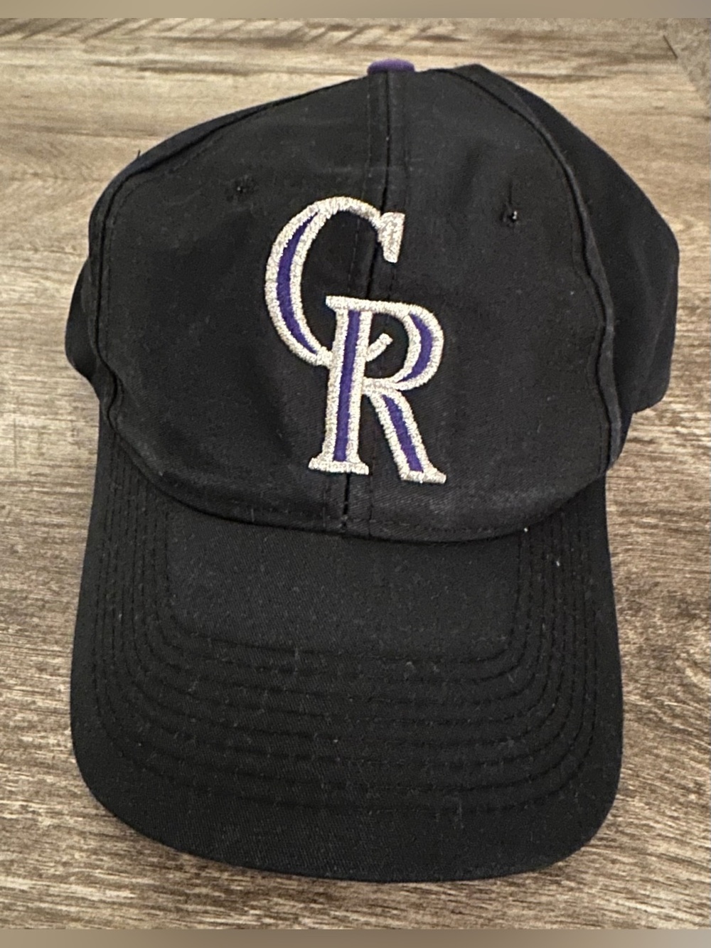 Colorado Rockies MLB OC Hat Cap Chalk Line / CR Logo Team Adjustable